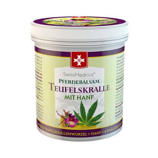 Duivelsklauw massagegel met hennep