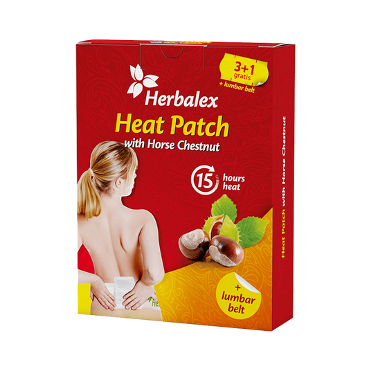 Verwarmende pleisters met paardenkastanje