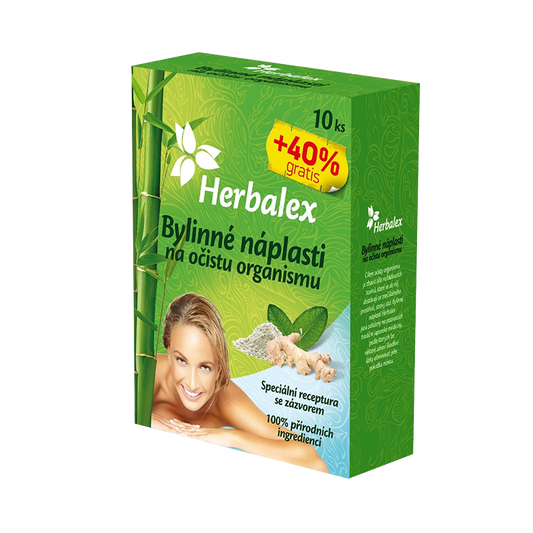 Kruidenpleisters voor lichaamsreiniging 