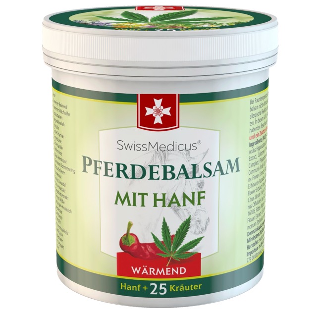 Paardenzalf met Hennep Warm 500 ml