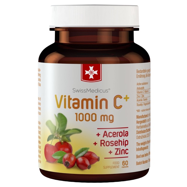 Vitamin C + 1000 mg 60 capsules