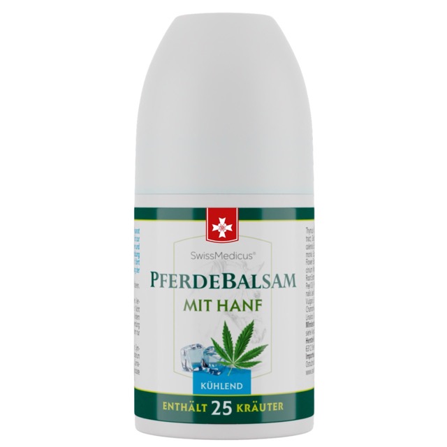 Paardenzalf met hennepkoeling ROLL-ON 90 ml