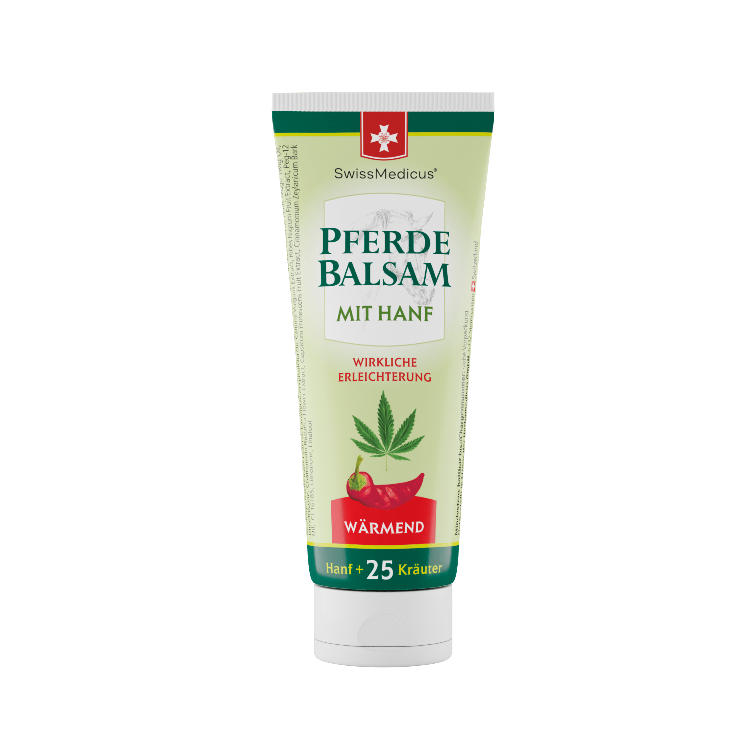 Paardenbalsem met hennep warm 75 ml